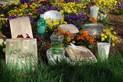 Compostable and biodegradable foodservice packaging